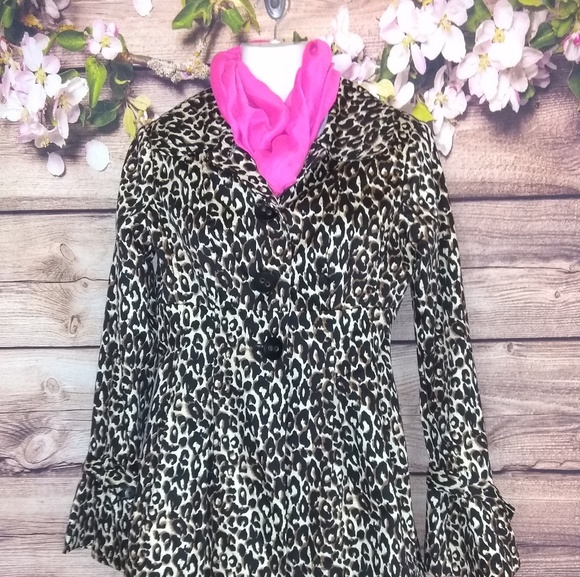Sele Jackets & Blazers - Leopard Blazer Jacket